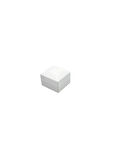 Flok Beyaz Renk 5x5 Cm Işıklı Yüzük Kutusu