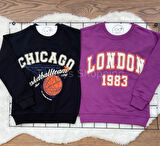 Oversize 2'li Sweatshirt London+Chıcago Baskılı (Siyah CHICAGO LİLA LONDON) (vBLnMLd8wIfSy)