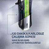 Wahl 9657 Rapid Clip 12 Kılavuz Taraklı Şarjlı Saç Sakal Kesme Makinesi 09657-0460