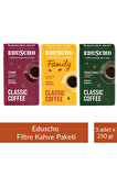 Tchibo Eduscho Filtre Kahve Tanışma Paketi 250 gr x 3 Adet