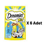Dreamies Mix Balıklı Yavru ve Yetişkin Kedi Ödülü 60 Gr 6'lı