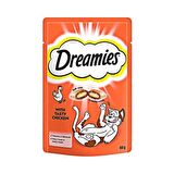 Dreamies With Tasty Chıcken Kümes Hayvanları - Peynir Granül Yetişkin Kedi Ödülü 60 g 