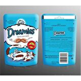 Dreamies With Savoury Salmon Somon Granül Yetişkin Kedi Ödülü 6x60 g 