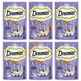 Whiskas Dreamies Ördekli Kedi Ödülü 60 Gr X 6 Adet #