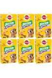 Pedigree Biscrok Karışık Yetişkin Bisküvi 6x500 gr 