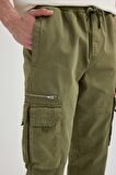 DeFacto Regular Kargo Cepli Jogger Pantolon B6146AX24SPKH262