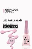 Flormar Jel Görünümlü Parlak Oje (Pembe) - Jelly Look Nail Enamel - JL52 Barbie - 8690604568840