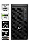 DELL OPTİPLEX i5 12500 40GB RAM 1TB SSD GT730/4GB FDOS N010O3000MTAC MASAÜSTÜ PC & PER4 BELLEK