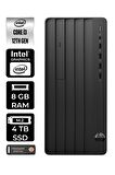 HP PRO TOWER 290 G9 i3 12100 8GB RAM 4TB RAM FDOS 6D3A1EA MASAÜSTÜ PC & PER4 BELLEK