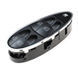 MERCEDES E320 SOL DÖRTLÜ CAM DÜĞMESİ ANAHTARI KROM 2005-2009