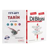 Limit TYT AYT Tarih El Kitabı ve AKM Dil Bilgisi Soru Bankası Seti 2 Kitap