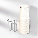 Microcase Yapışkanlı Duvara Yüzeye Monte Kağıt Bardak Askılığı - AL5307 2 ADET