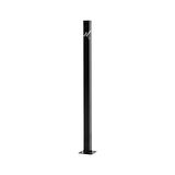 KONAK TEL ÇİT SİSTEMLERİ 5 ADET PANEL ÇİT DİREĞİ 50 CM ANTRASİT