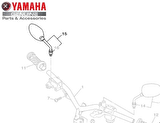 -Yamaha Nouvo Ayna Sağ