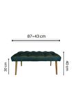 DTM HOME Babyface Kumaş & Bench Yeşil puf