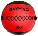 Delux Serisi Kuvvet Güç Sporcu DST-6 kg Deri Sağlık Topu 6 kg