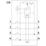 Siemens A Tipi 4X80A 30Ma Trifaze, 3 Faz + Nötr Kaçak Akım Koruma Rölesi