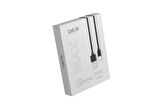 Deji iPhone 5/ 5s/ 6/ 6s/ 7 / Plus / Se 1 2 3 Nesil Hızlı Şarj Kablosu Usb to Lightning Örgülü Siyah