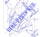 -Yamaha Ybr 125 Sol Sip. Çıkartması Vrc7