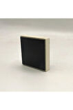 Geometrik Desen Baskılı Taş Magnet 5X5