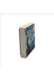 Yıldızlı Gece (Vincent Van Gogh, 1889) Baskılı Taş Magnet 5X5