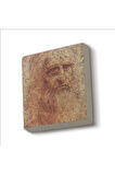 Otoportre (Leonardo Da Vinci, 1512) Baskılı Taş Magnet 5X5