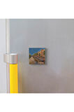 Amsterdam Görseli Baskılı Taş Magnet 5X5
