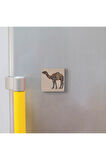 Deve Baskılı Taş Magnet 5X5