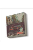 Amsterdam Görseli Baskılı Taş Magnet 5X5