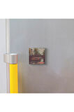 Amsterdam Görseli Baskılı Taş Magnet 5X5
