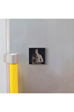 Musa'nın Hükmü Heykeli (Heykeltıraş: Michelangelo) Baskılı Taş Magnet 5X5