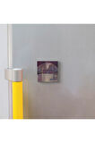 Amsterdam Görseli Baskılı Taş Magnet 5X5