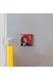 Mustafa Kemal Atatürk Baskılı Taş Magnet 5X5