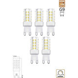 Mısır Şeffaf 5W 6500K G9 LED Ampul 5'li ERD-305