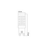 Mısır Şeffaf 5W 6500K G9 LED Ampul 5'li ERD-305