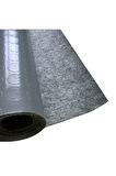 Para Desenli muşamba 2 x 3 metre GRİ Keçeli Paralı Muşamba Zemin Oto Taban Döşemesi