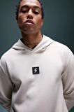 DeFactoFit Standart Fit Kapüşonlu Skuba Dalgıç Kumaş Sporcu Sweatshirt B4758AX24SPBG700