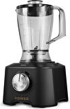 Karaca Mastermaid Power 10 in 1 Mutfak Robotu Black Blender Seti 2000w