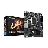 Gigabyte H610M K Intel H610 LGA 1700 DDR4 3200 MHz Masaüstü Anakart