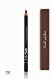 Flormar Suya Dayanıklı Göz Kalemi - Koyu Kahverengi Waterproof