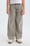 Kız Çocuk Wide Leg Geniş Paça Pantolon