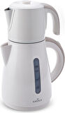 Karaca Daystar Çelik Demlikli 2 In 1 Çay Makinesi Ve Su Isıtıcı Kettle Latte
