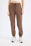 DeFacto Standart Fit Kalın Jogger Eşofman Altı Bel Paça Lastikli Basic Düz Uzun Boy S7370AZ25SPBN334
