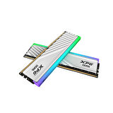 XPG Lancer Blade Beyaz RGB DDR5-6400Mhz CL32 48GB (2x24GB) Dual Kit (32-39-39) 1.40V