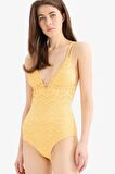 DeFacto Regular Fit Nakışlı Brodeli Mayo-Fall in Love B6898AX25SMYL106