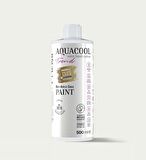 Aquacool Trend Akrilik Hobi Boya 500 ml Su Bazlı Hibrit Dönüşüm Boyası Seti Ral 9016