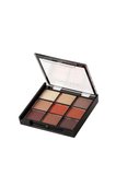 Flawless Eyeshadow Mat Ve Işıltılı Toz Göz Far Paleti - 01 Canlı Renkler