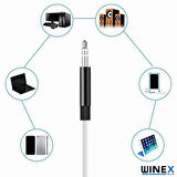 Winex JH30 Type-C to 3.5mm Aux Ses Kablosu Beyaz