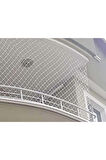 6 Mm 3 X 11 Metre (göz 5 Cm) Balkon Güvenlik Filesi Çocuk Emniyet Ağı Merdiven Güvenlik Ağı 