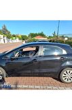 Kia Rio HB Krom Cam Çıtası 6 prç 2011-2014 P. Çelik